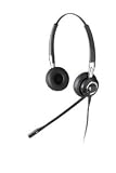 JABRA BIZ 2400 Duo NC Wideband-Headset WB-Balance mit QD-Stecker Typ: 82 E-STD Speziell fuer Siemens Openstage