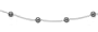 14k White Fresh Water Black Pearl Necklace - 16 Inch - JewelryWeb