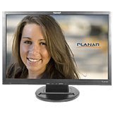 Planar PL2210MW 22-Inch Digital/Analog LCD Monitor with Speakers (Black)