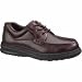 Apparel : Hush Puppies Mens Dark Brown Leather Gus Shoe # 18774