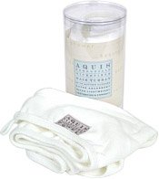 Aquis Microfiber Hair Turban, Lisse Crepe, Patented Design, White