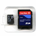 1 GB SanDisk MicroSD TransFlash Memory Card (Bulk)