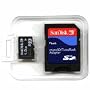 1 GB SanDisk MicroSD TransFlash Memory Card (Bulk)