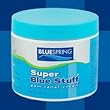Super Blue Stuff OTC &reg; - Natural Pain Relief Cream, 4.4 Oz jar. Works safely in as fast as 5 minutes for sufferers of Joint Pain, Backaches, Myalgia, Muscle Pain, Sprains, Strains, Bruises and the over 100 types of Arthritis pain.