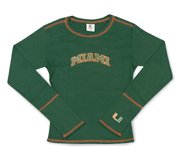 Buy University of Miami Womens Long Sleeve T-shirt by Star Struck