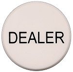 Professional Casino 2 Dealer Button