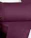 ELEGANCE 500 Thread Count Bed Sheet Set Egyptian Cotton Solid Purple Queen