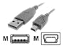 StarTech.com USB 2.0 Cable - USB A to Mini B - 10-Feet (USB2HABM10)