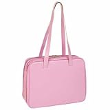 Women's McKleinUSA Evanston Leather Laptop Case with Removable Sleeve - Pink (15