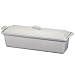 Le Creuset Heritage Stoneware 3/4-Quart Pate Terrine with Press, White