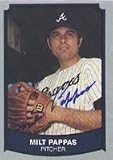 Milt Pappas, Atlanta Braves Autographed Card