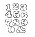 Storytime Numbers Clear Stamp (Studio Calico)