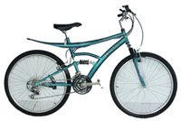 26 Inch Dynamic Bicycle w/ Built-In Suspension System