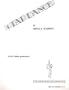 Tap Dance: A Dictionary of Steps in Labanotation