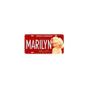 Marilyn Monroe License Plate Collector Series - MARILYN - America's Sweetheart