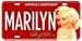 Marilyn Monroe License Plate Collector Series - MARILYN - America's Sweetheart