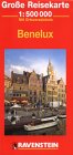 Benelux Map (Ravenstein International Maps)