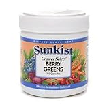 Sunkist Grower Select Berry Greens, 160 Capsules