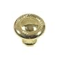 Top Knobs M324  Somerset Swirl Knob Brass/Antique Brass