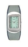 Lorus Ladies Blue Strap Silver Tone Watch LR1097