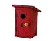 Barnstorm Birdie Loo Birdhouse - Red