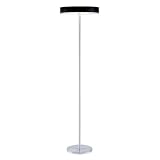 Silver and Black Forest Floor Lamp