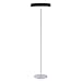 Silver and Black Forest Floor Lamp
