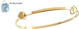 14K Yellow Gold Children's Expandable Heart Bracelet