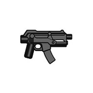 BrickArms 2.5 Scale LOOSE Weapon Apoc SMG Black