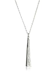 Dean Davidson "RUNWAY" Silver Cubic Zirconia Runway Necklace
