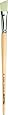 da Vinci Oil & Acrylic Series 7382 Top Acryl Paint Brush, Slant White Synthetic with Long Natural Polished Handle, Size 20