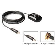Gilsson High Performance active remote external GPS Antenna (MCX 180 degree straight connector) for Garmin iQue 3200 3600 M5 GPS 60 60C 60CS 76 76CS Quest, Quest 2, StreetPilot i3 i5 2610 2620 2720 2730 c320 c330 (compare to GA27C) 3ft cable