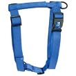 Hamilton 1" Nylon Adjustable Comfort Dog Harness, Blue, Large (30"-40" chest)