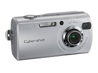 Sony DSC-S40 Cyber-shot Digital Camera - Silver [4MP, 3 x Optical Zoom]