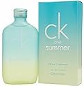 Ck One Summer 2006 By Calvin Klein For Men and Women. Eau De Toilette Spray 3.4 Ounces (blue)