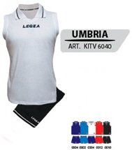 Volleyball Damen Trikot-Kit Umbria, Größe M, rot