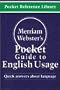Merriam-Webster's Pocket Guide to English Usage