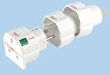 MasterPlug WorldWide Travel Adpator With Surge Protection For Europe, USA, Au...
