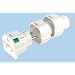 MasterPlug WorldWide Travel Adpator With Surge Protection For Europe, USA, Au...