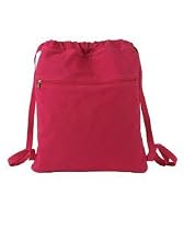 Authentic Pigment 1901 Dyed Canvas Cinch Sack Bag
