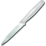 Victorinox Utility Knife, Wavy, White Nylon, 4 in.