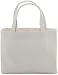 Canvas Mini Tote Bag: Natural