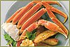 CrabPlace.com Alaskan Snow Crab Legs, 1 Pound