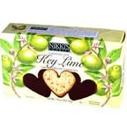 Chocolate Backed Keylime Heart Cookies - 2 pack by Nikki