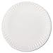 AJM Packaging White Paper Plates, 9 inch Diameter, 100/Bag, 10 Bags/Carton