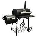 Onward Mfg Co Offset Charcoal Grill & Smoker 33030
