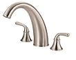 Danze D303656BNT Bannockburn Two-Handle Roman Bathtub Faucet Trim Brushed Nickel