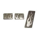 All Sales 30F Polished Flames Pedal Kit by All Sales