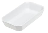 Pillivuyt Octagonal Roaster/Hors d'oeuvre Dish 8x4.5 inch, White