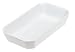 Pillivuyt Octagonal Roaster/Hors d'oeuvre Dish 8x4.5 inch, White